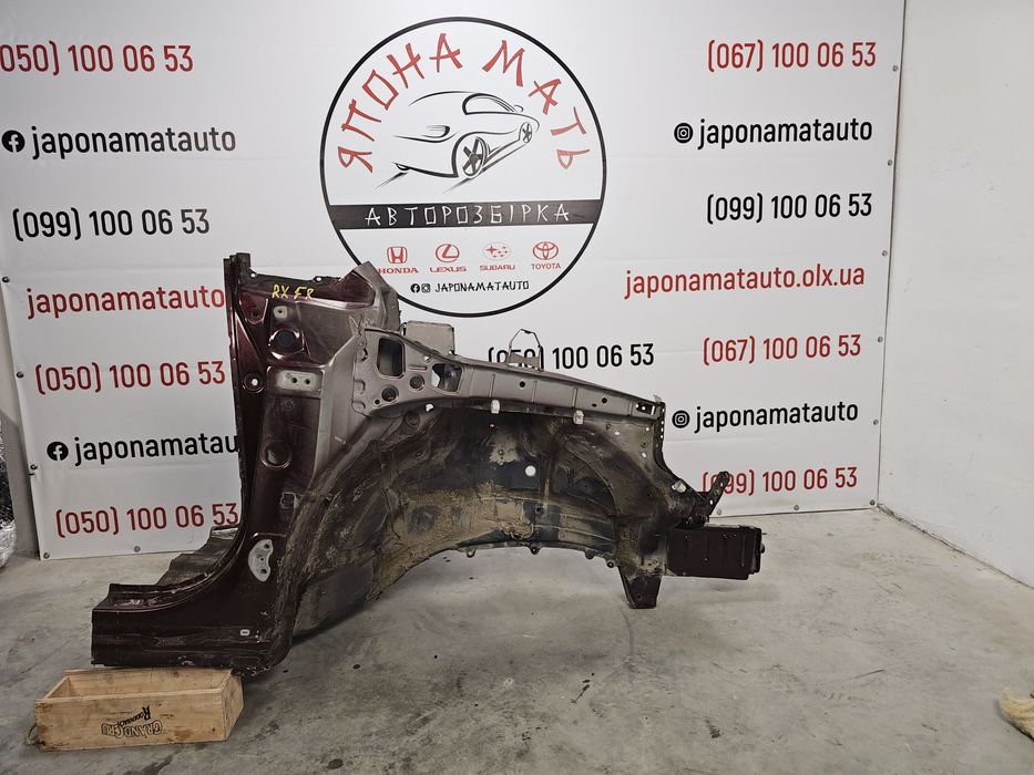 Четверть права лонжерон бризговик Lexus RX 3 пок. 350/450 53701-48080