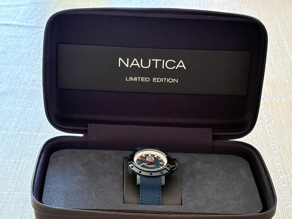 Relógio Nautica Automático — Edição Limitada 60 Anos BA5 Monte Real (1959–2019)