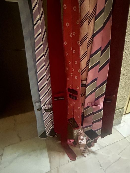 Conjunto de 13 gravatas multimarcas