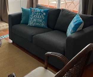Sofá IKEA VIMLE 2 Lugares Gunnared Cinza – como Novo, 2 meses de uso