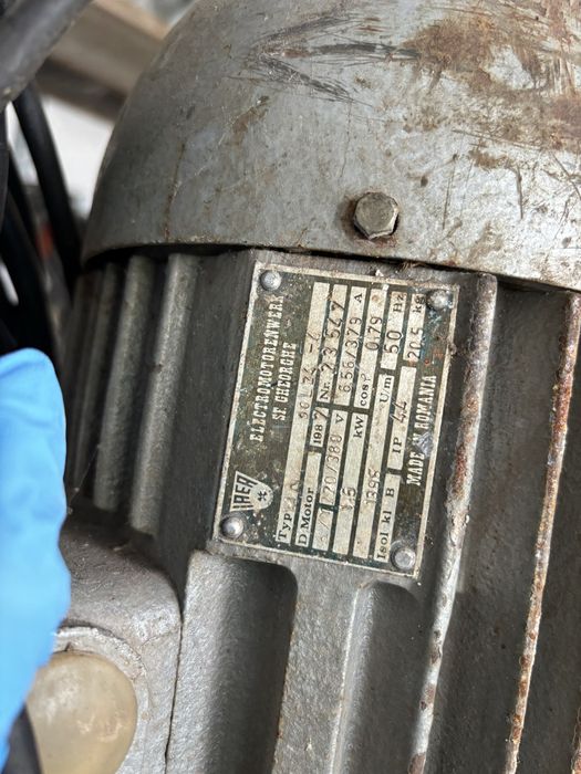 Pompa siłowa do wody, szabma 1,6 kw + węże