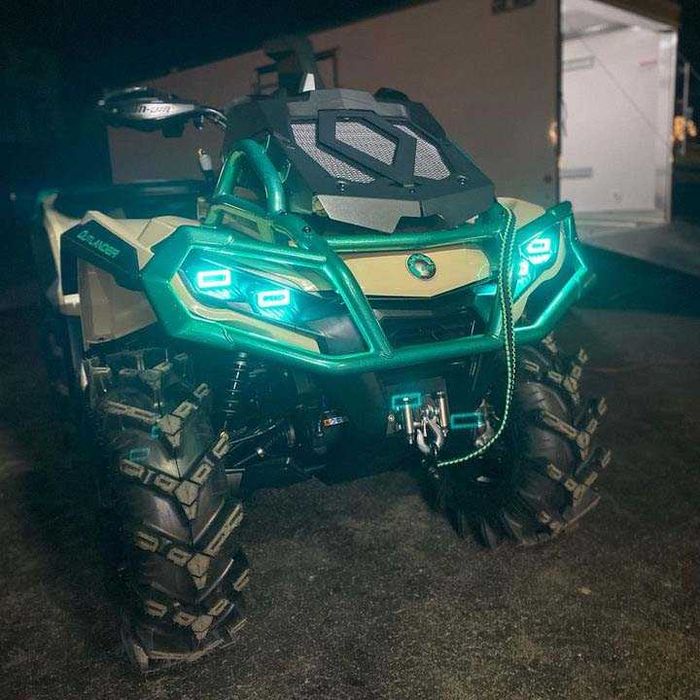 Передні LED світлодіодні фари Can-Am Outlander G3 Chasing Halos BRP