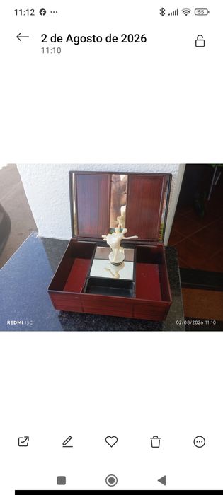 Guarda jóias e cx musica