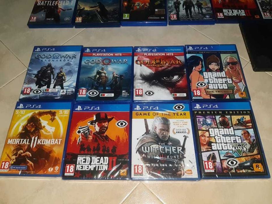 Jogos PS4 - A partir de 10 euros