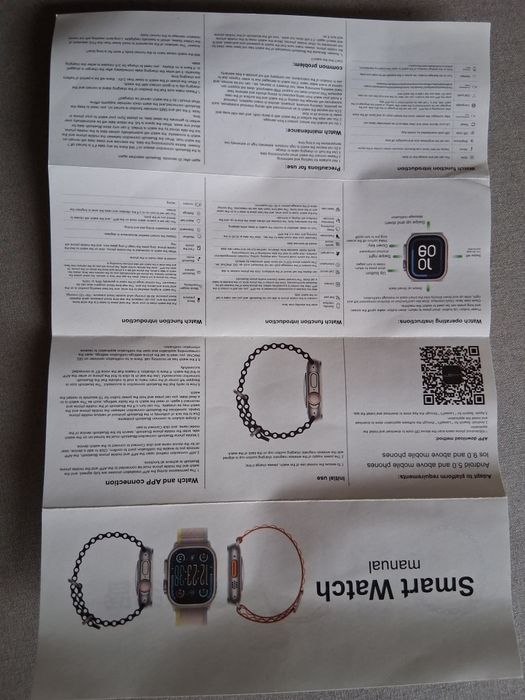 Conjunto de smartwatch + óculos com coluna