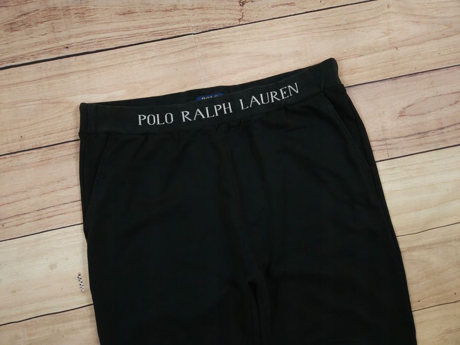 POLO RALPH LAUREN Spodnie Dresowe Męskie Czarne r. M