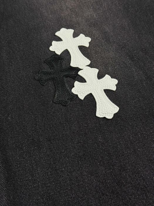 Джинси Chrome Hearts джинсы штани Хром Хартс штаны ch