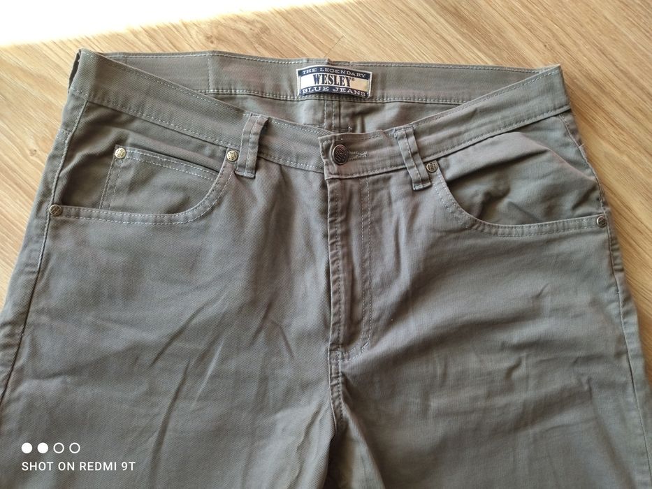 Spodnie jeans męskie L