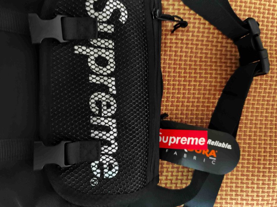 Supreme męska czarna torba na ramię