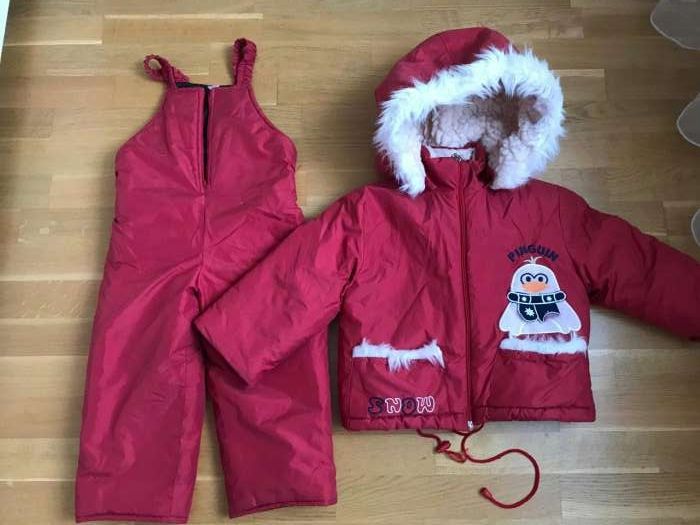 Комбинезон теплый зимний