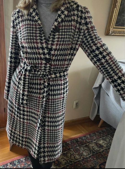 Płaszcz w kratkę