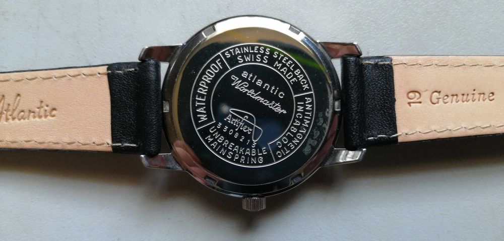 atlantic - worldmaster - art deco - zegarek
