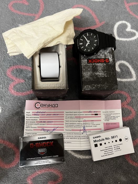 Casio g shock GA 2100,оригінал,тактичний,водостійкий