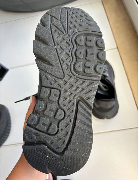 Leather Adidas trainers for sale