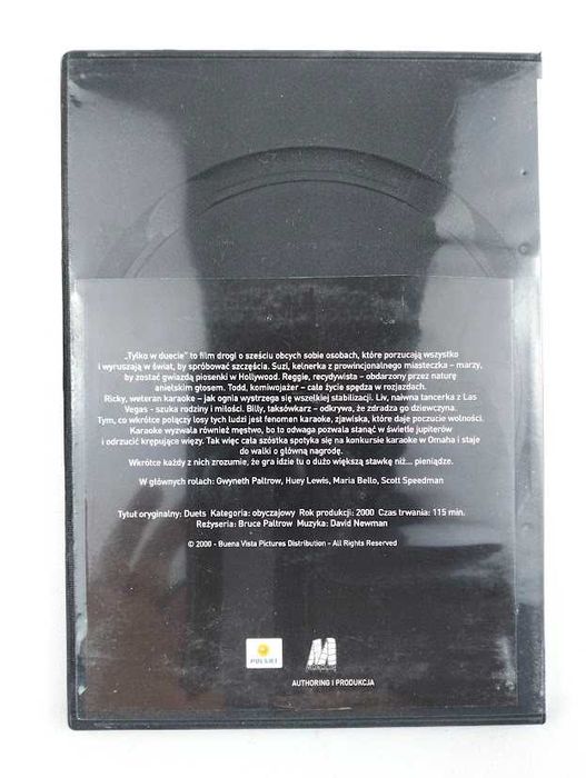 Tylko w duecie film DVD