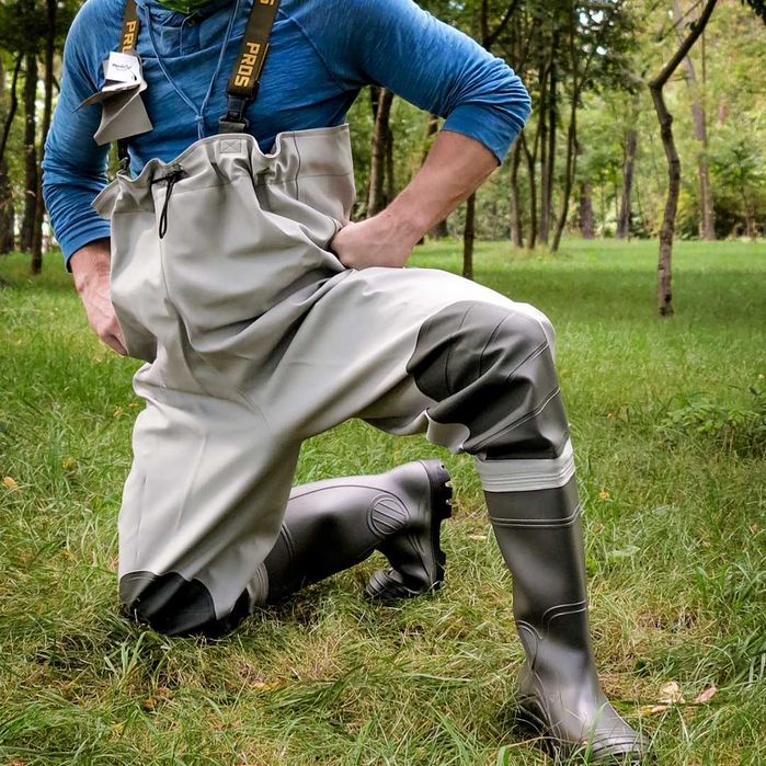 Премиум костюм для рыбалки с наколенниками Pros PREMIUM SBP01 заброды