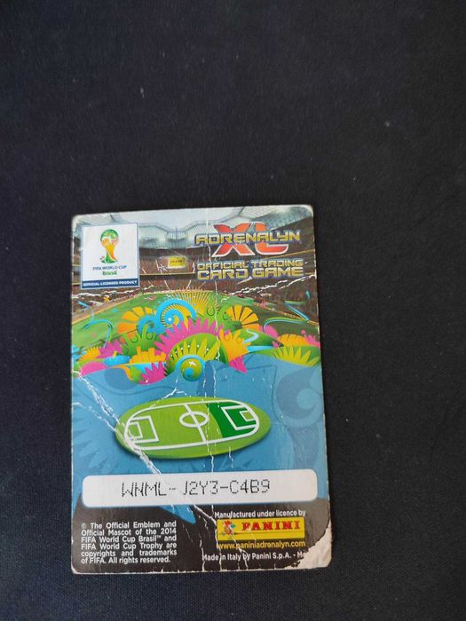 Karta Cristiano Ronaldo Limited Edition FIFA world cup Brasil 2014