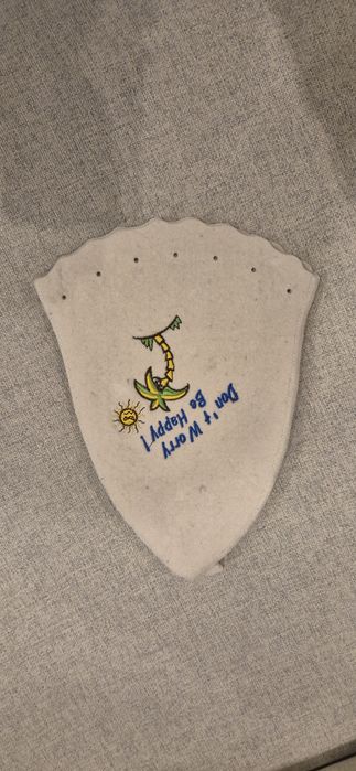 Czapka do sauny. Model: dzwonek z napisem lub bez