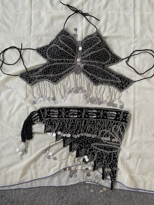 Все для танцю живота, комплект, пояси, спідниця