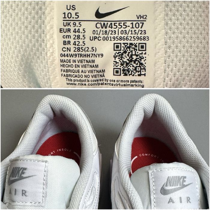 Nike  43.5 р. Air Max Sc White чоловічі кросівки