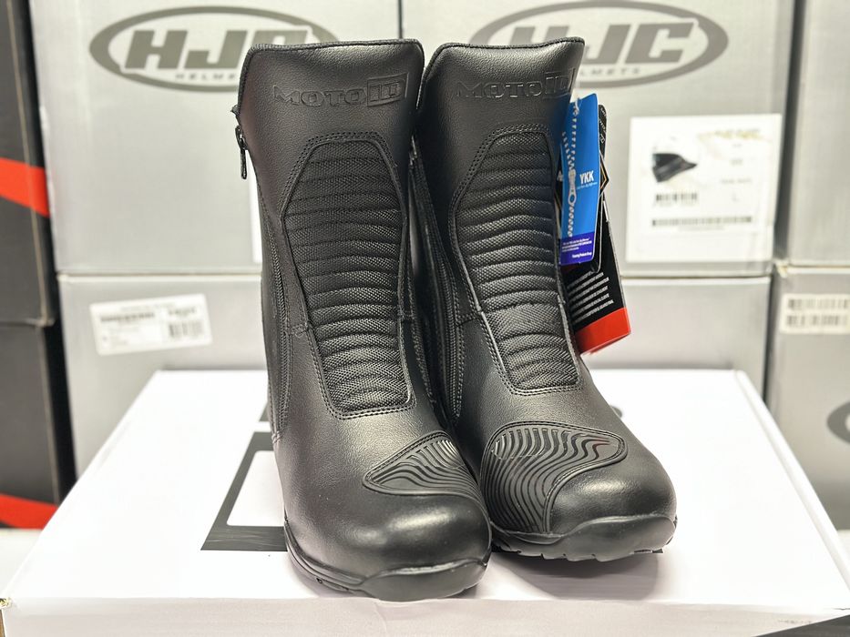 Turystyczne buty motocyklowe Moto ID Grande Podwojny zamek, Membrana!
