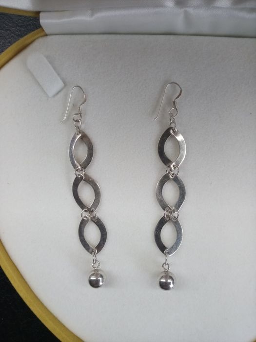 Kolczyki długie srebro 925