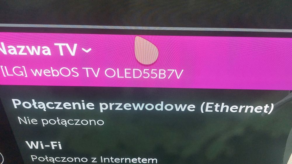 Oled55B7V Webos pilot magic