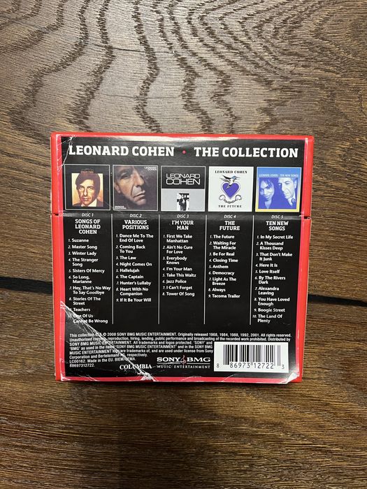 Leonard Cohen CD The Colection