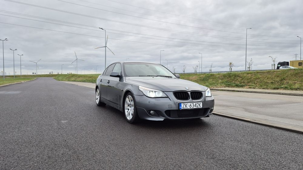 BMW E60 530d, 255 koni, Automat, Dynamic Drive, Active Steering