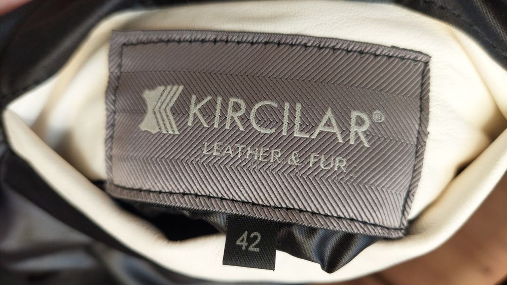 Двусторонній бомбер KIRKULAR (шкіра ягня/плащівка)