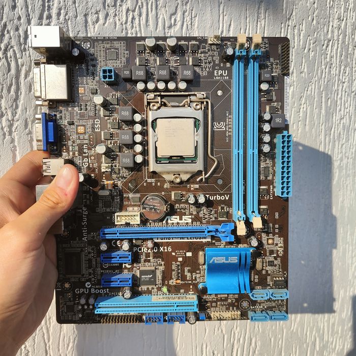 Asus  p8h61t lga1155 материнська плата