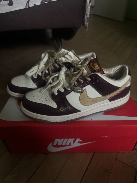 Nike Dunk Low Lx white brown