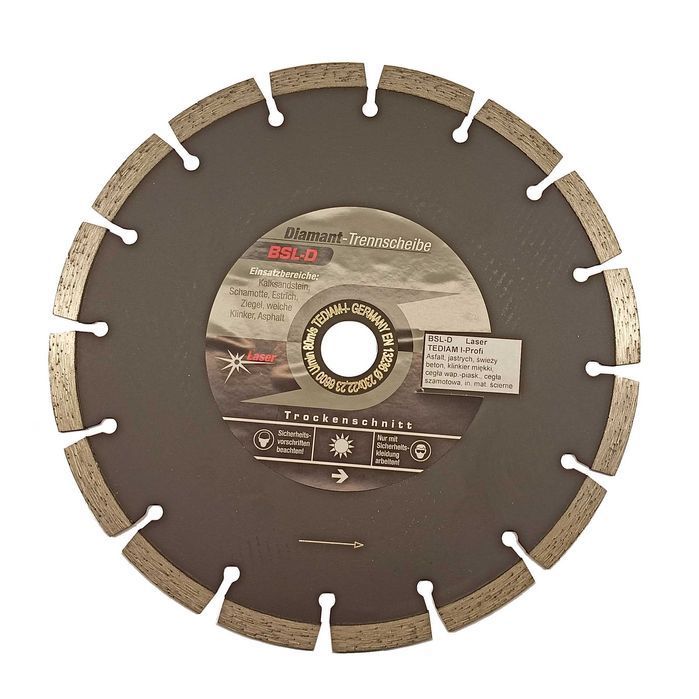 Tarcza diamentowa do asfaltu 230mm  h10mm tarcza do asfaltu 230mm