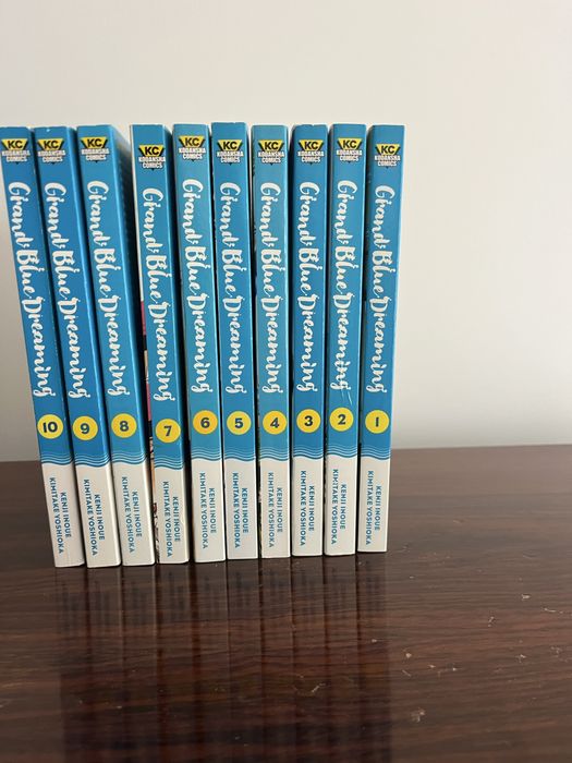 Manga- Grand Blue Vol. 1 a 10