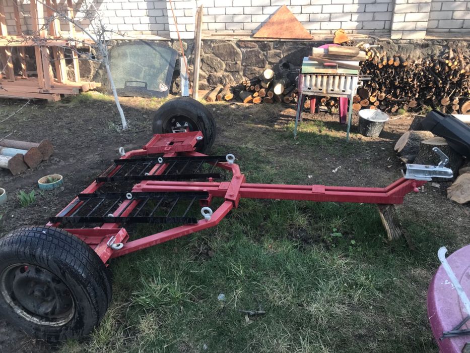 Причіп. Підкат саморобний.