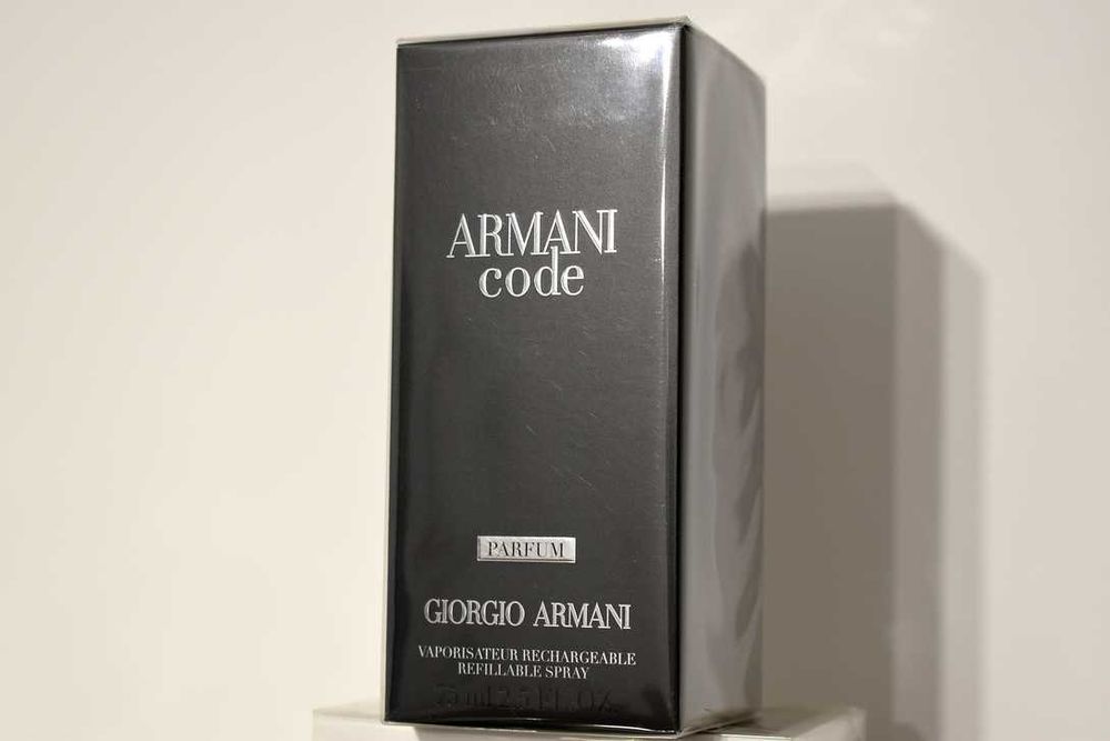 Perfum Armani Code 75ml Parfum 100% oryginał !! i inne zobacz ..