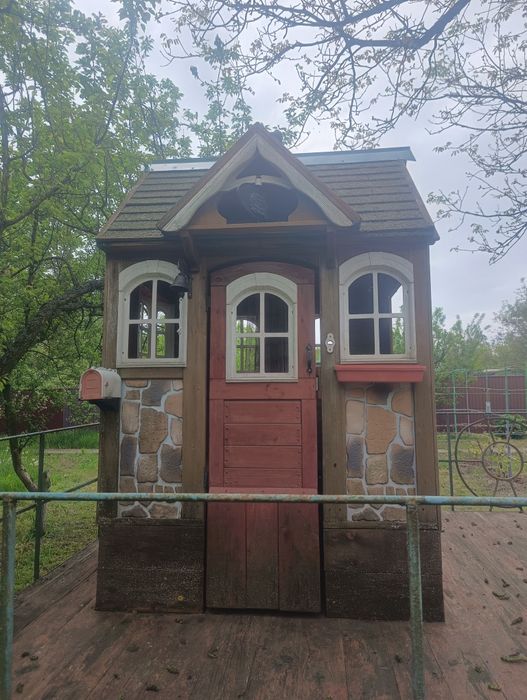 Дитячий майданчик (дерево), дитячий ігровий будиночок для вулиці