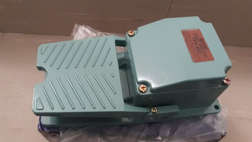 Pedal Aluminio interruptor ON/OFF p máquinas novo