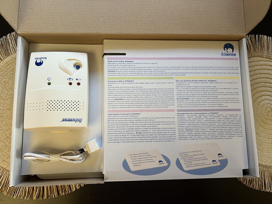 Moniror oddechu dziecka Babysense II Stan sklepowy.