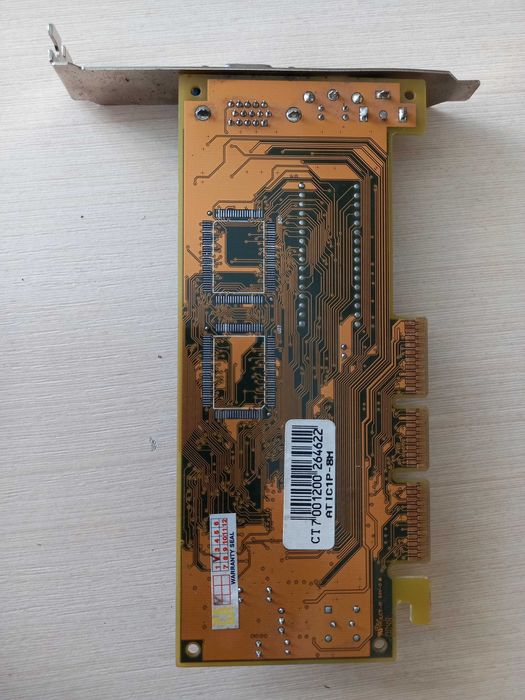 Старая видеокарта Octek A4-ATISG-C1