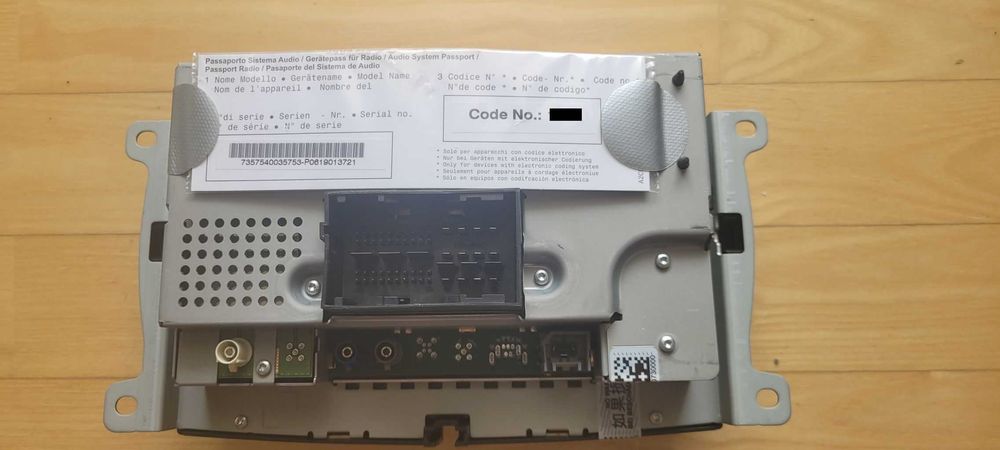 Fiat 500 500X radio