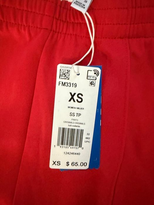 Спортивний костюм  Adidas Originals червоний (кофта + штани)