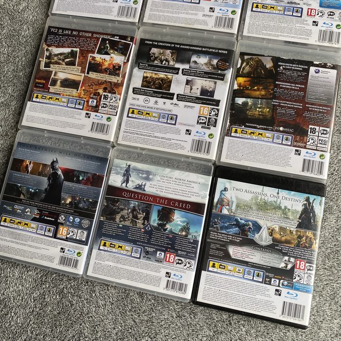 Диски с играми на PS3 лицензия