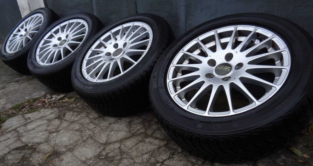 OZ Superturismo 16 cali 5x112 VW Audi Seat Skoda + opony  całoroczne
