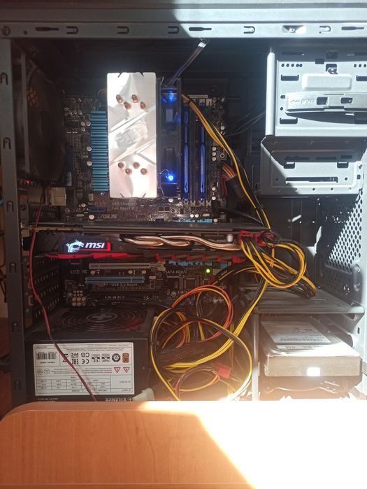 Комплект: ASUS P8Z77-V +i7 2600k +24gb