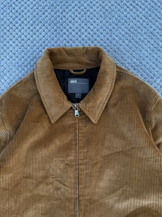 Asos Corduroy/velvet Jacket Size:M вельветова куртка old money style