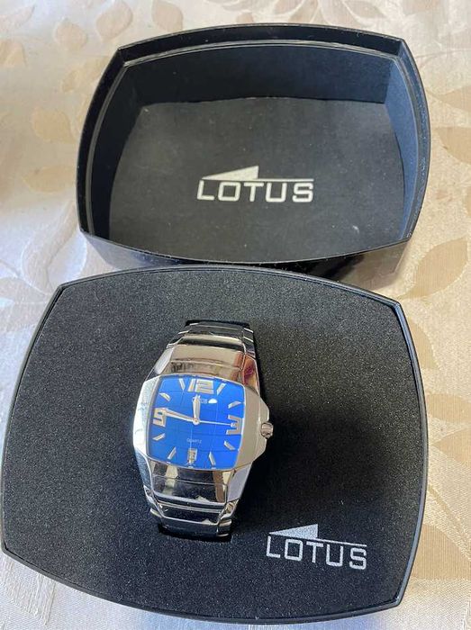 Relógio LOTUS Sea Blue | Stainless Steel c/ Caixa Original e Elos