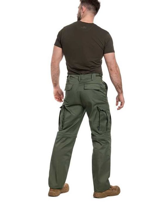Spodnie trekkingowe 2w1 Mil-Tec z odsuwanymi nogawkami