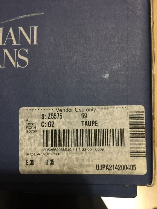 Botki,śniegowce Armani Jeans 35