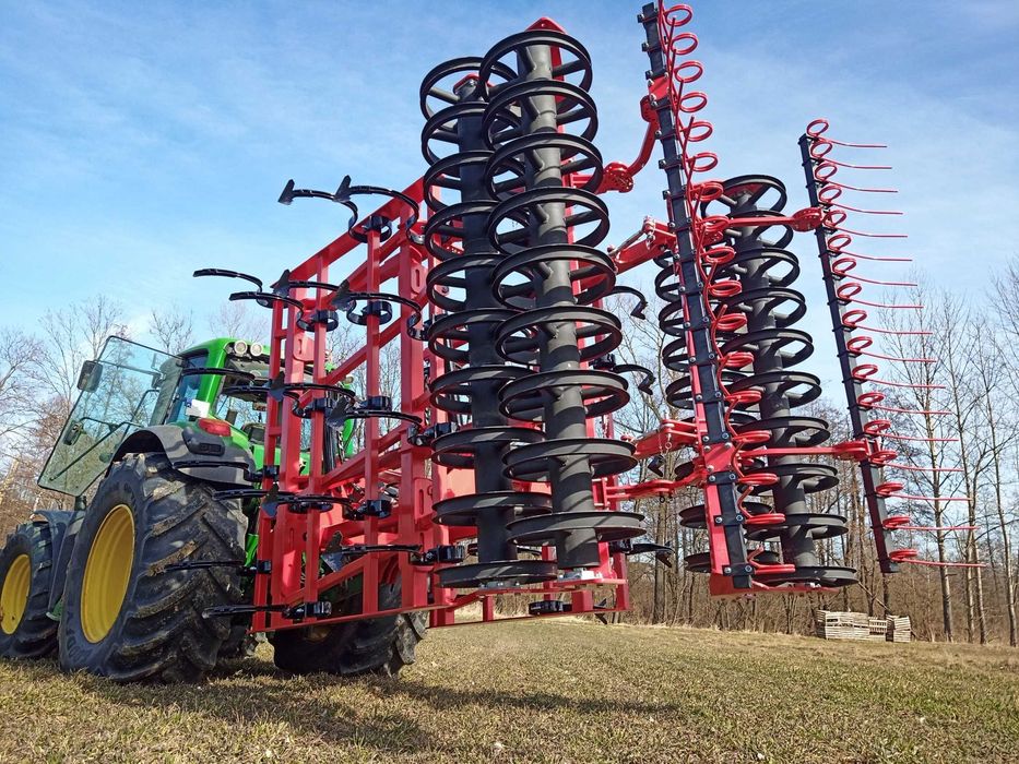 Agregat uprawowy, ścierniskowy, talerzowy, bezorkowy, podorywkowy, 5m